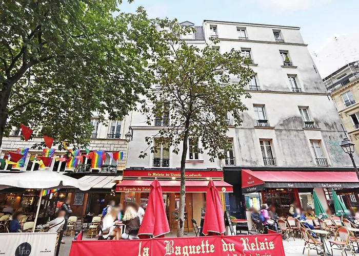 Apartment Charming A C - 2p - Le Marais Paris