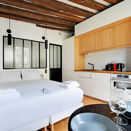 Charming A C - 2p - Le Marais Appartamento Parigi